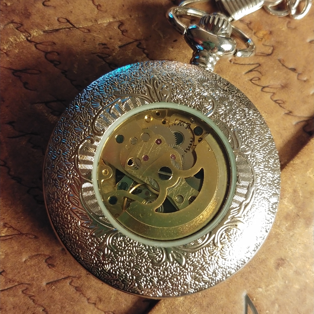 SELF WINDING Mechanical pocket watch! - Picture 4 of 7